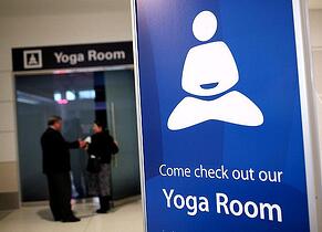san francisco airport yoga room airport amenities
