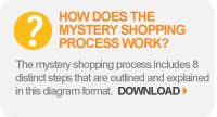 Mystery Shopping Process Diagram