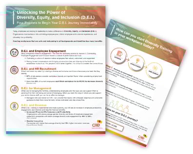 CXE Diversity Equity Inclusion DEI Training