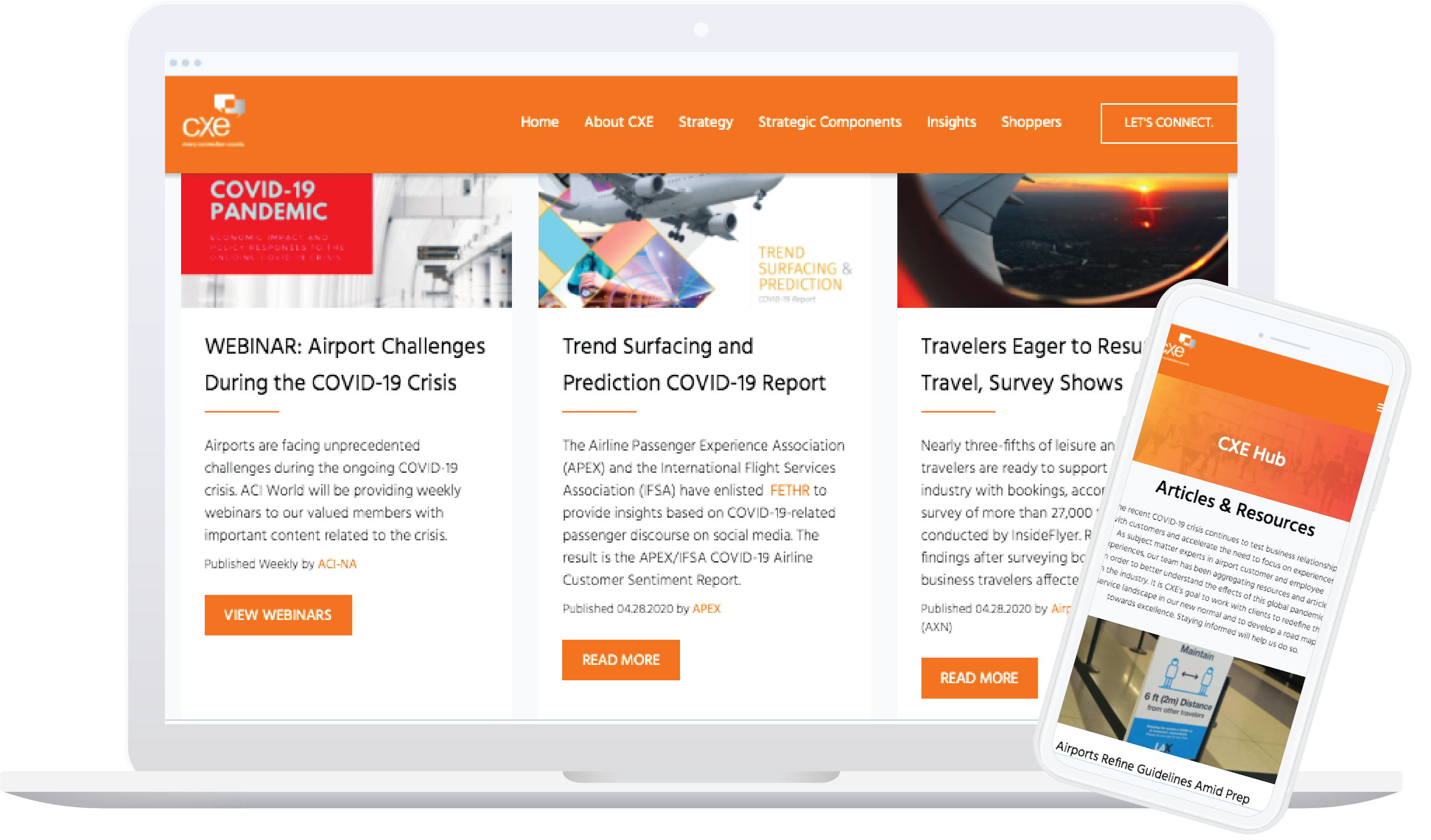 CXE Hub Mock Up@300x